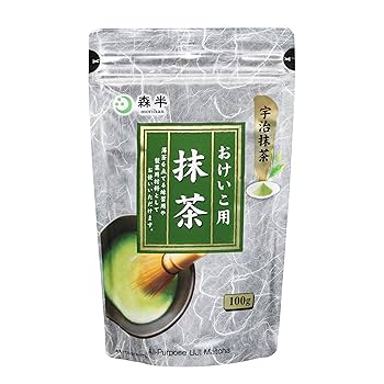 Amazon | 森半 おけいこ用抹茶 100g | 森半 | 抹茶 通販